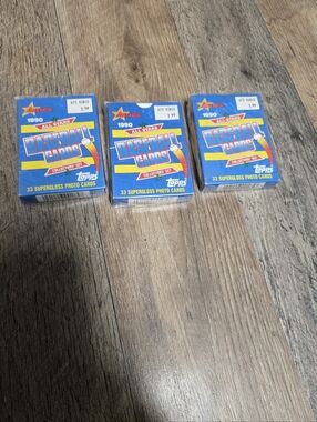 Topps Blue 1990 All-Stars Baseball Card Collector Packs